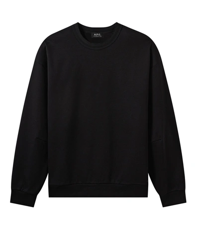 Apc Francis Sweatshirt In Black