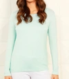 French Kyss Scoop Top In Mist In Blue