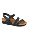 Naot Kayla Sandal - Medium Width In Black Matte In Black