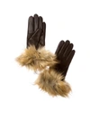 SURELL ACCESSORIES FULL SKIN LEATHER GLOVES