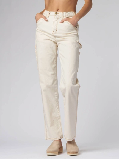 The Great The Carpenter Pant In Natural In Beige