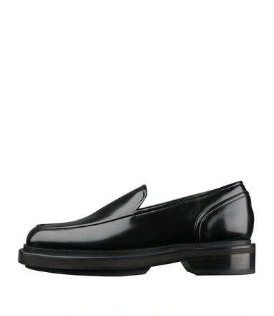 Apc Charlie Loafers In Black