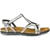 Naot Women's Dorith Sandal In Silver Threads Leather In Silver