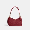 Coach Outlet Teri Shoulder Bag In Signature Leather In Red