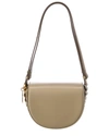 Stella Mccartney Frayme Small Flap Shoulder Bag In Grey