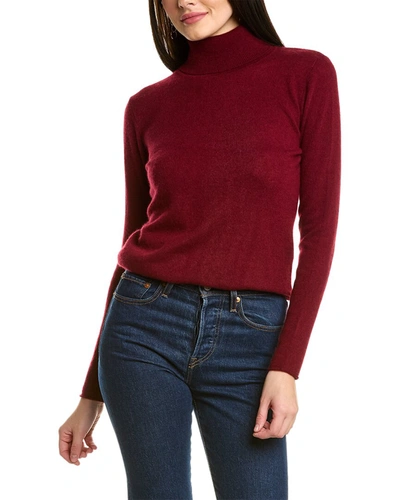Philosophy Cashmere Turtleneck Cashmere Pullover In Red