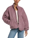 Blanknyc Blank Nyc Quilted Jacket In Purple