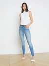 L Agence Marguerite Jeans In Alamo In Alamo