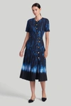 Altuzarra Myrtle Dress In Berry Blue Shibori