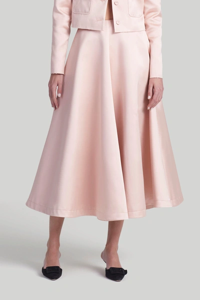 Altuzarra Varda A-line Midi Skirt In Apple Blossom