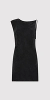 St Agni Sophia Drape Mini Dress
