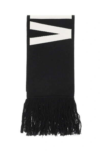 VETEMENTS VETEMENTS DOUBLE LOGO SCARF MEN