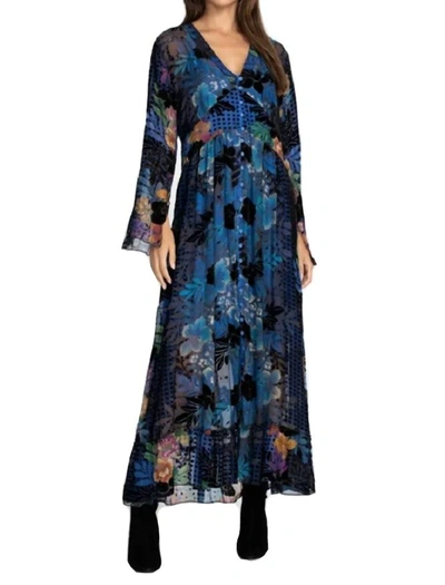 Johnny Was Lanai Burnout Beesley Dress In Multi