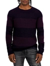 Inc Mens Ribbed Pullover Crewneck Sweater In Multi