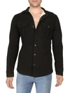 AND NOW THIS MENS FLEECE WARM SHIRT JACKET