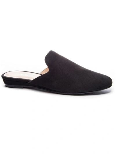 Cl By Laundry Gallery Womens D Faux Suede Mules In Black