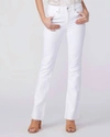 Paige Laurel Canyon High Waist Raw Hem Flare Leg Jeans In White
