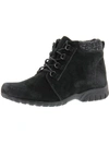 Propét Womens Suede Comfort Inole Ankle Boots In Black