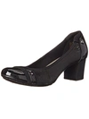 Anne Klein Sport Guardian Block Heel Pumps In Black