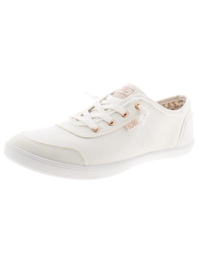 Bobs From Skechers Bobs B Cute Womens Trainers Slip On Sneakers In White