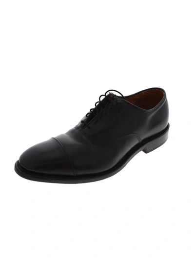 Allen Edmonds Park Avenue Mens Leather Dress Cap Toe Oxfords In Black