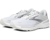 BROOKS WOMEN'S ADRENALINE GTS 22 RUNNING SHOES IN WHITE/OYSTER/PRIMER GREY