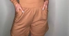 Stateside Softest Fleece Shorts In Camel In Brown