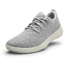 Allbirds Womens Medium Grey Tree Runner Go Blizzard Logo-embroidered Organic-cotton Canvas Low-top T In Light Grey