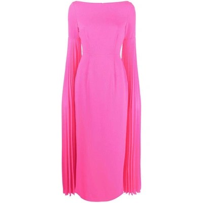 Solace London Dresses In Fuchsia