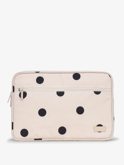 Calpak Padded Laptop Sleeve In Polka Dot | 15-17"