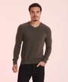 Naadam The Original Cashmere V-neck Sweater Men's In Olive
