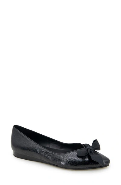 Reaction Kenneth Cole Lily Bow Flat In Black