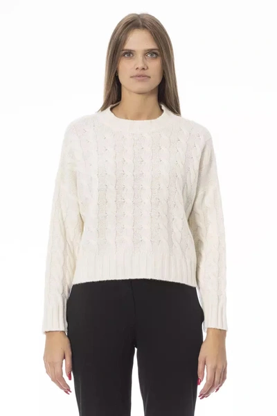 Baldinini Trend Beige Wool Sweater