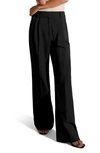 Favorite Daughter The Fiona Wide Leg Pants In Black