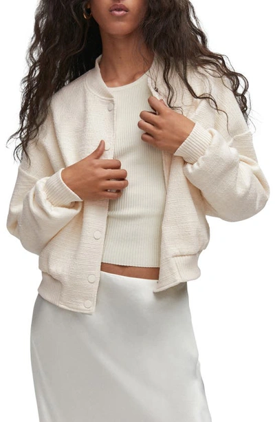 Mango Veste In Beige