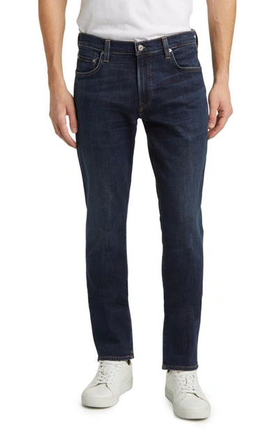 CITIZEN OF HUMANITY CITIZENS OF HUMANITY GAGE SLIM STRAIGHT STRETCH COTTON & CASHMERE JEANS