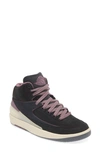 Jordan Air  2 Retro Sneaker In Off Noir/ Sky Mauve/ Guava Ice