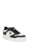 Guess Miram Platform Sneaker In Black,white