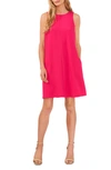 Cece Women's A-line Back Bow Detailed Dress In Pink Peacock