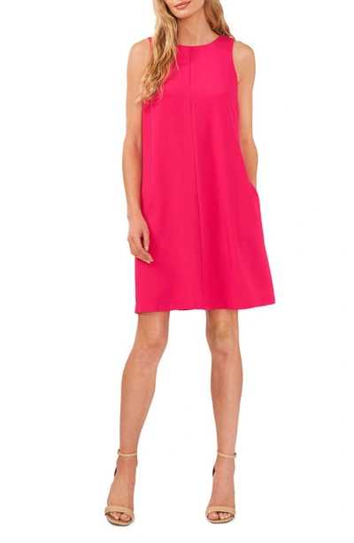 Cece Women's A-line Back Bow Detailed Dress In Pink Peacock