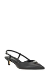 Guess Jesson Slingback Pointed Toe Pump In Black