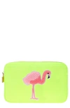 BLOC BAGS MEDIUM FLAMINGO COSMETIC BAG