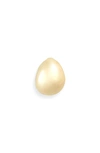 Monica Vinader Nura Mini Pebble Single Labret Stud Earring In Gold