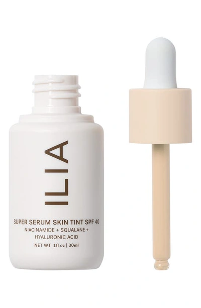 Ilia Super Serum Skin Tint Spf 40 Skincare Foundation Skye St0.5 1 oz/ 30 ml In Skye St.5