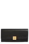 MULBERRY TREE LOGO LEATHER CONTINENTAL WALLET