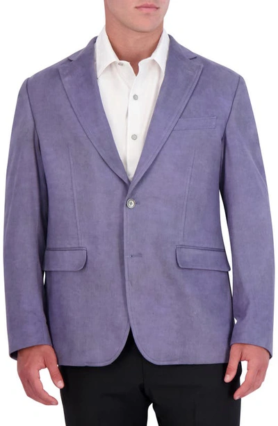 Robert Graham Lubrano Tailored Fit Printed Blazer In Plum