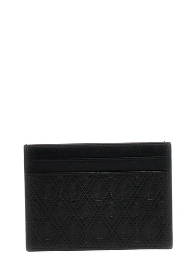 Saint Laurent Le Monogramme Wallets, Card Holders Black