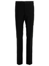 GIVENCHY MOHAIR WOOL PANTS BLACK