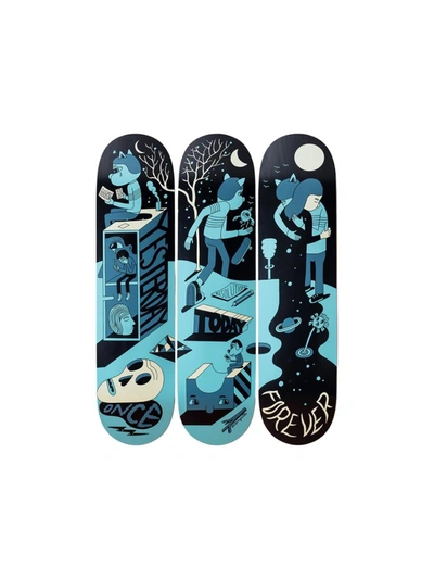 The Skateroom Skateboard (jeremyville) Accessories In Multicolour