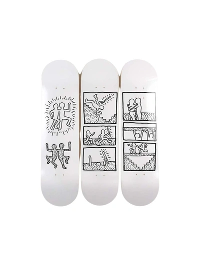 The Skateroom Skateboard (keith Haring) Accessories In Multicolour